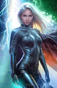 Female Force: Halle Berry Greg Horn Art Edition "Storm" Trade Dress Cover - Bild 1 von 1