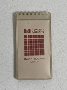 HP 41CX HP 65 HP 67 Calculator  program card holder (empty) - Picture 1 of 2