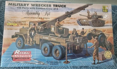 Camión Grúa Militar Renwal Ejército de EE. UU. Caja Sellada de Fábrica 1:32 85-7816 SSP Foto 1 de 4