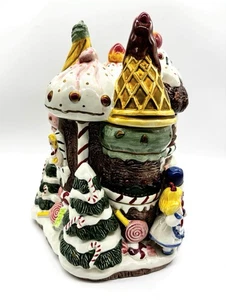 Fitz and Floyd Christmas Nutcracker Sweets Cookie Jar - Picture 1 of 6