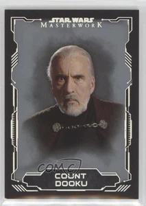 2016 Topps Star Wars Masterwork Silver Metallic 51/99 Count Dooku #29 k4s - Picture 1 of 3