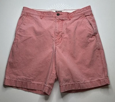 Pantalones Cortos J Crew Oarsman Heritage Para Hombre Talla 33 Rojo Nantucket Foto 1 de 4