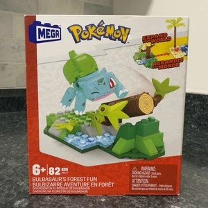 Mega Construx Pokemon, Bulbasaur's Forest Fun - 82 Pcs 6+ Years, New In Box - Picture 1 of 10