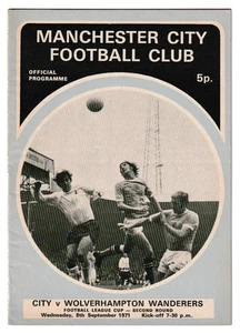 Manchester City v Wolverhampton Wanderers 1971/72 Ligapokal 2. Runde - Bild 1 von 1
