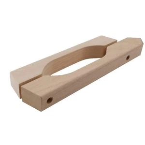 dormakaba Saunabeschlag-Holzgriffset Abachi-Holz (13.005) - Bild 1 von 3