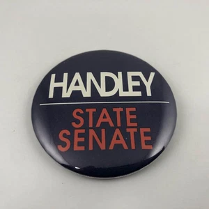 Handley de colección: botón del Senado estatal, pinback - Imagen 1 de 2