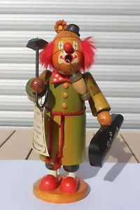 Christian Ulbricht Erzgebirge „Clown mit Musikkoffer“ ca. 26 cm ohne OVP - Bild 1 von 7