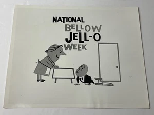 1950's Ray Patin Studios 8x10 Photo JELLO BELLOW animation - Picture 1 of 1