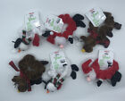 Paquet Claire's Christmas Scrunchie - cravates cheveux de renne de bonhomme de neige - lot de 6 !