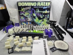 Domino Rally Glow in the Dark Ghost Ride Pressman 1991 Manual Box Incomplete - Imagen 1 de 13