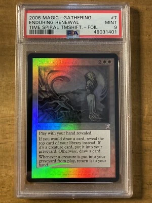 MTG✨ENDURING RENEWAL FOIL✨Time Spiral-Timeshifted PSA 9 MINT 2006 POP 2 ! - Image 1 of 2