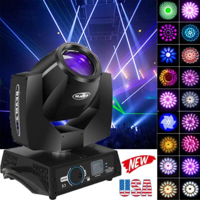 230W RGBW Gobo Stage Lighting 7R Beam LED Moving Head Light Prism Light DJ Disco - Image 1 of 4