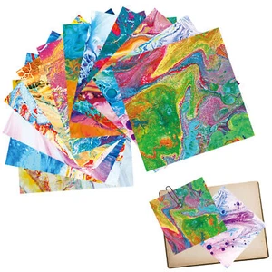 12Pcs Scrapbook Paper Pad Scrapbooking Cardstock Mat Craft Paper Pad 6x6 - Picture 1 of 8