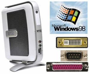 Ordinateur Wyse V90L Mir Windows 98 RS-232 Serialport Lpt Parallel DVI USB #TC60 - Photo 1/1