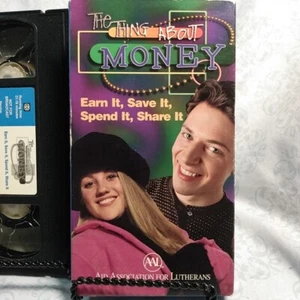 The Thing About Money VHS HTF Vintage 90's - Picture 1 of 3