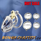 316 Stainless Steel BON4M Male Chastity Device Cage Openable Ring Virginity Lock