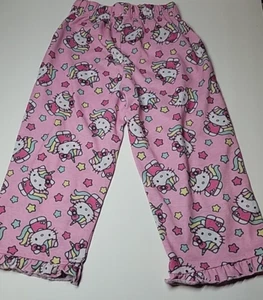 Hello Kitty Toddler Girl Pajamas 4T & Lot of Healthtex pants No Swindle - Picture 1 of 14