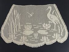 Mary Card "POND LILY" (1923) Vintage Crochet Lace Placemat English Chart No 80