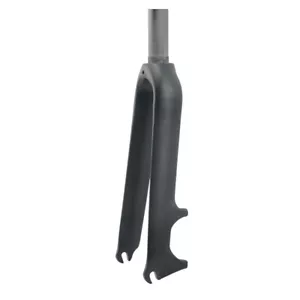 WACAKO Carbon Bicycle Forks 16/18/20/22 in Rigid BMX Folding Bike Forks 1-1/8 in - Picture 1 of 14