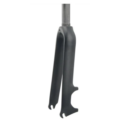 WACAKO Carbon Bicycle Forks 16/18/20/22 in Rigid BMX Folding Bike Forks 1-1/8 in - Image 1 of 4