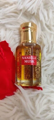 Aceite de perfume vainilla musk larga duración enrollable (10 ml / 0,34 fl oz) paquete nuevo Foto 1 de 4