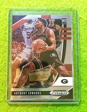 ANTHONY EDWARDS PRIZM ROOKIE CARD JERSEY #5 GEORGIA TIMBERWOLVES  2020  Prizm RC