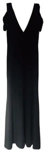 NUEVO ANGVNS Vestido para Mujer Negro Talla XL 36” Busto Funda Hombro Frío Elástico - Imagen 1 de 4