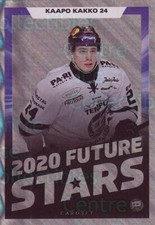 2019-20 Finnish Cardset 2020 Future Stars #14 Kaapo Kakko