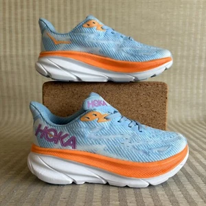 Hoka Clifton 9 1127896 ABIW luftige blaue Damen-Laufschuhe Turnschuhe Größe 5B - Bild 1 von 20