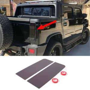 2PCS Blackout Tail Light Covers Fits For Hummer H2 SUT 2003-2009 Pick Up - Picture 1 of 4