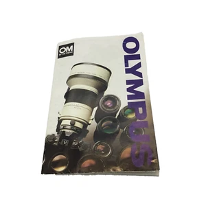 OLYMPUS OM SYSTEM CAMERA LENS BROCHURE - Picture 1 of 2