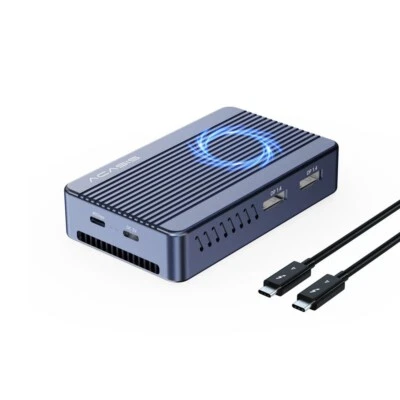 Acasis 6-in-1 40Gbps M.2 NVMe Thunderbolt 3/4 USB 4 SSD Gehäuse & Dock - Bild 1 von 4