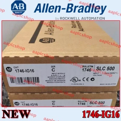 Brand New NEW PLC 1746-IG16 AB SLC500 Input Module 1746-IG16 Free Shipping - Image 1 of 4