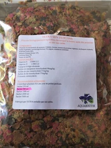 ALIMENT POISSONS AQUARIUMS NOURRITURE TETRAMIN FLOCONS - TETRA MIN - Afbeelding 1 van 1