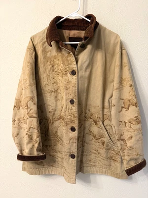 VTG 90s Ralph Lauren Barn Coat Chore Coat Horse Equestrian Ranch Hunt size 3X - Image 1 of 4