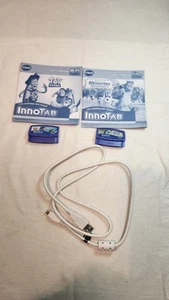 Lot Of 2 Vtech Innotab Games Toy Story and Monsters University, Untested, Cable - Picture 1 of 6