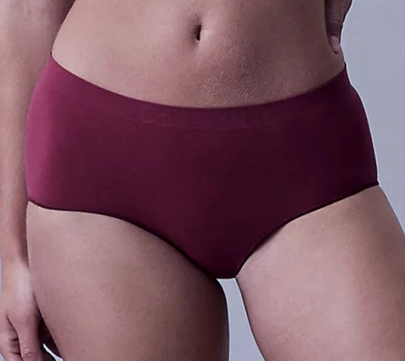 Panty corto para mujer Calvin Klein Bonded Flex sin costuras púrpura poción XS M L XL Foto 1 de 4