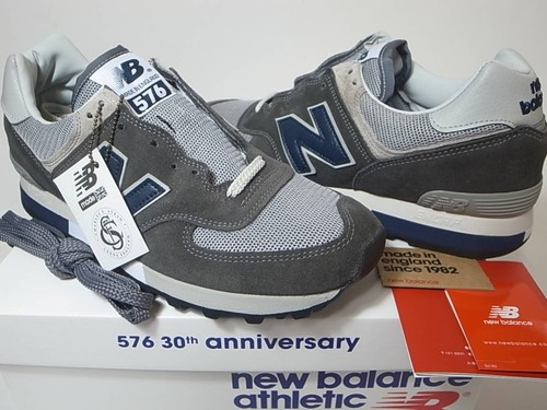 New Balance OM576OGG Colore Grigio 30° Anniversario Made in England Uomo Us9