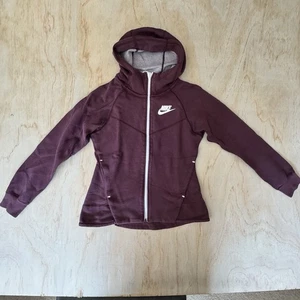 Nike Women’s Size Small Full-Zip Fleece Hoodie – Long Sleeve Sweater Pullover - Picture 1 of 10