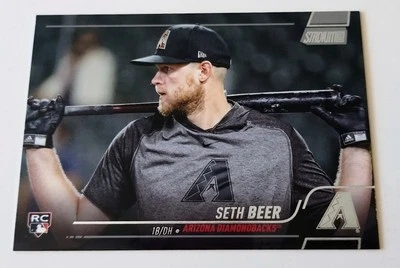 2022 Topps Stadium Club Baseball #98 Seth Beer RC Arizona Diamondbacks 1B/DH - Image 1 of 2