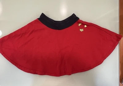 Petit Bateau Niñas Rojo Suéter Material Falda Talla 10 Foto 1 de 4