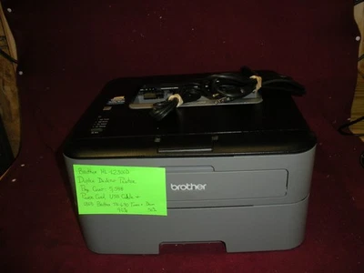 Brother HL-L2300D Duplex Mono Printer Page Count  5,598  w/Toner - Image 1 of 4