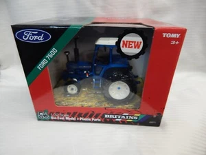 BRITAINS FORD 7600 TRACTOR WITH REMOVABLE DUAL WHEELS 43371 BNIB 1:32 - Picture 1 of 4