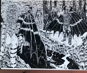 VERSOS VAMPIROS edición limitada impresos por Frank Forte, firmados casi nuevo + cómics de terror - Imagen 1 de 12