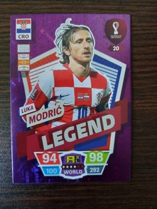 PANINI ADRENALYN XL WORLD CUP QATAR 2022 LUKA MODRIC LEGEND NO 20 - Picture 1 of 1