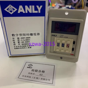1pcs New ANLY time relay ASY-3SM 220V - Picture 1 of 1