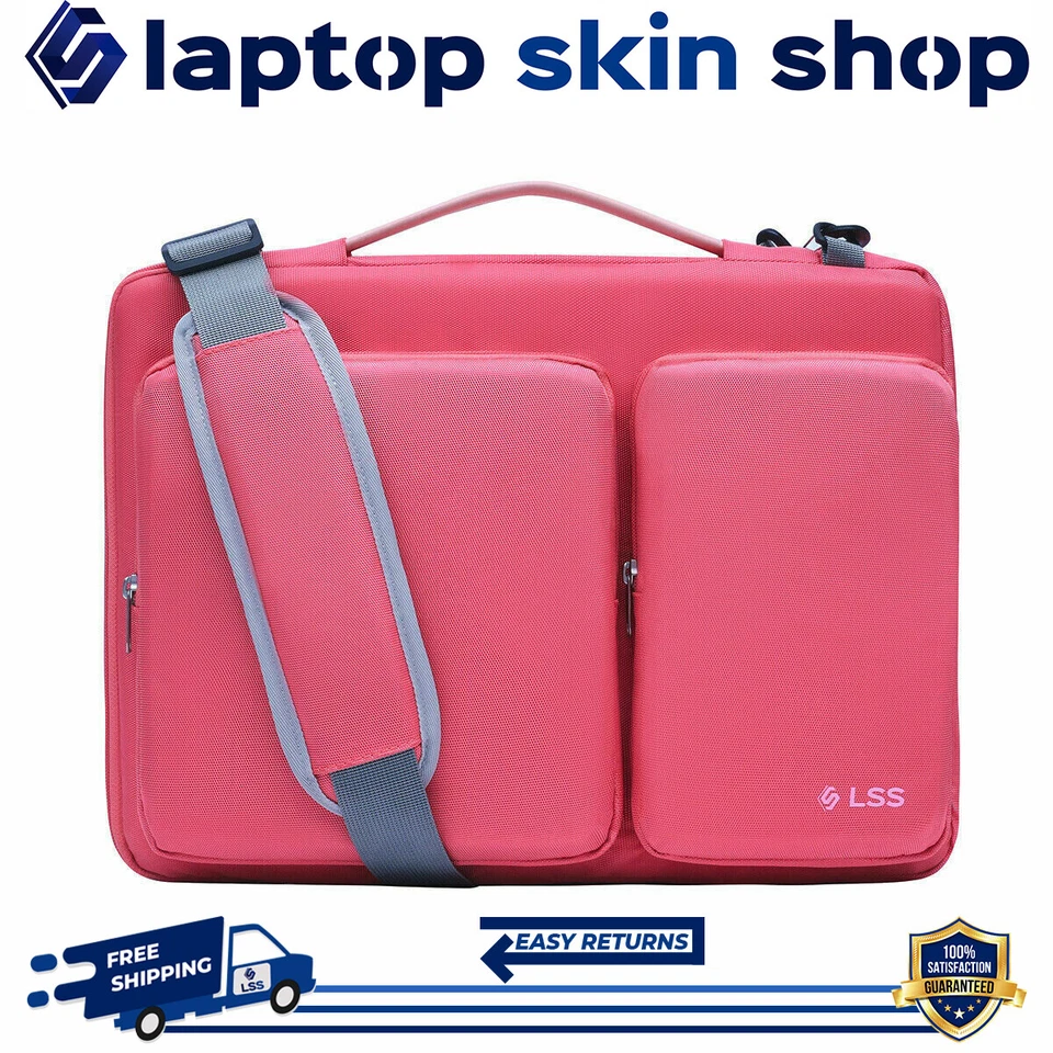 Funda para portátil bolsa protectora a prueba de golpes 13-13,5 pulgadas rosa Foto 1 de 4