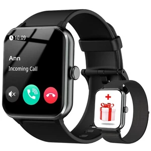 🔥Smart Watch Men Women Fitness Tracker Blood Pressure Heart Rate Sport Watches - Picture 1 of 16
