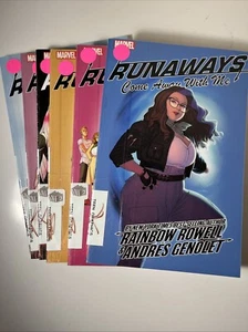Runaways by Rainbow Rowell lotto completo TPB vol. 1 2 3 4 5 6 fumetti Marvel - Foto 1 di 21
