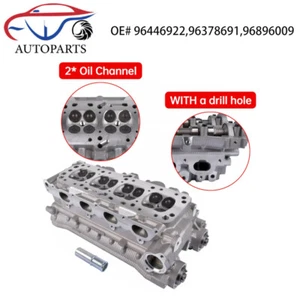 Complete Cylinder Head for Chevrolet Aveo LS LT 4-Door 1.6L l4 GAS DOHC 96446922 - Picture 1 of 9